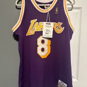Mitchell & Ness Lakers Jersey with Number 8